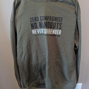 Green Graphic Hoodie